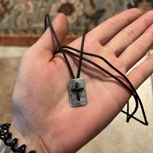 James Avery necklace, cross